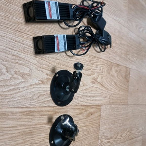 레이저빔 12볼트 녹색포인터 세트