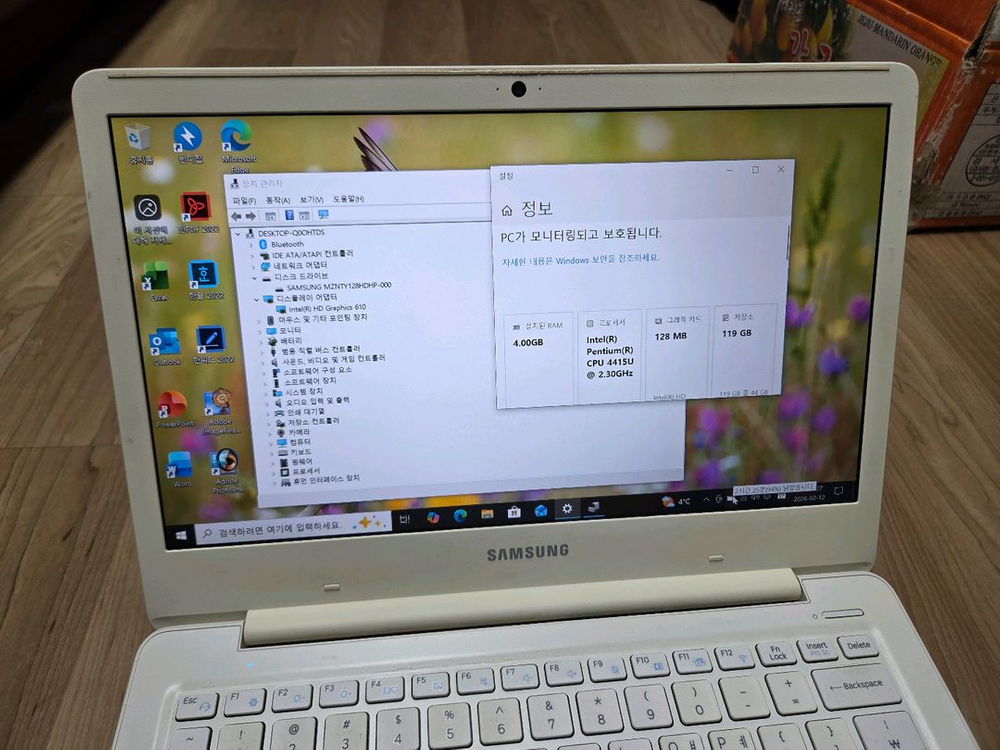 삼성노트북 13인치 펜티엄 7세대--1