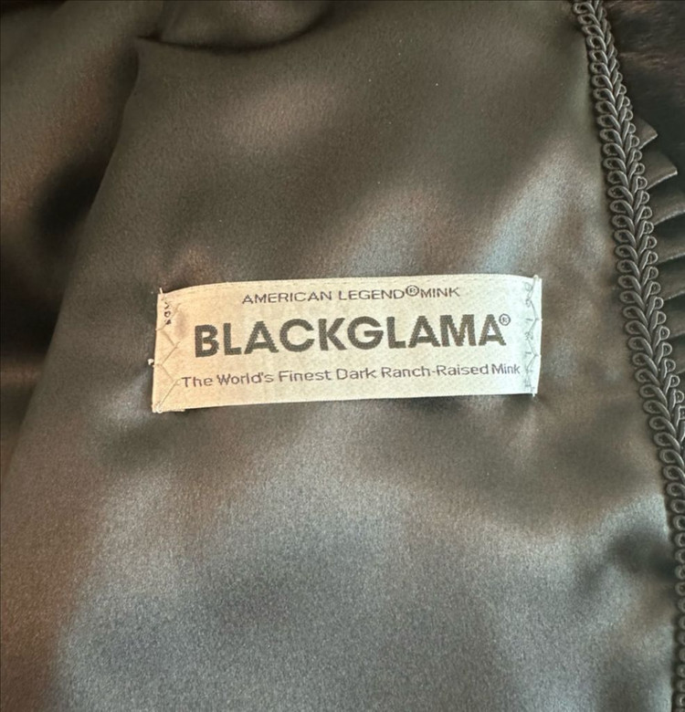 태림모피 블랙그라마 밍크 코트--3