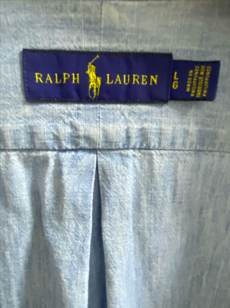 남성 폴로 데님 라지 청셔츠 랄프로렌 청남방 Polo Ralph Lauren--3