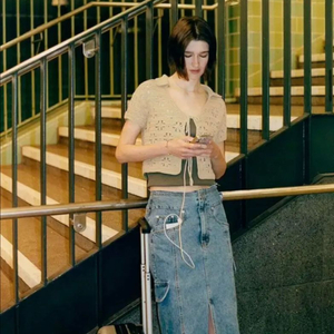 Raive 데님스커트