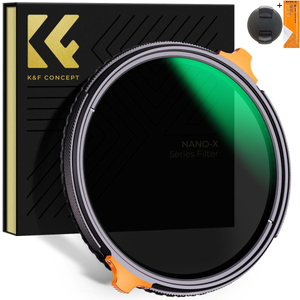 K&F Concept 58mm NANO-X 가변 ND4-64+CPL 필터 (캡포함) (새상품) AGC Glass