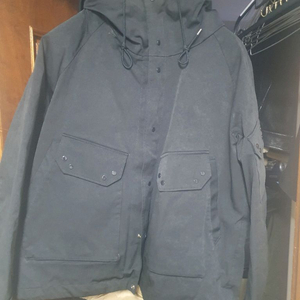 텐씨 원드브레이커 아노락 OJJ 패딩 자켓 블랙 이미지