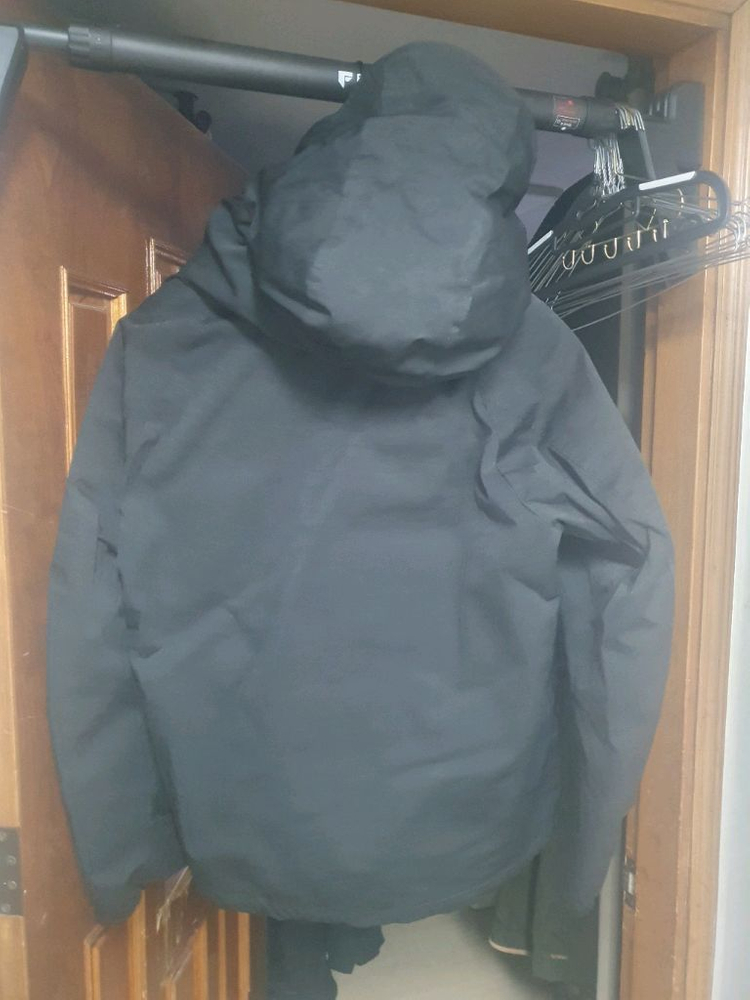 텐씨 원드브레이커 아노락 OJJ 패딩 자켓 블랙 이미지