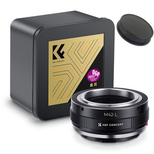 KnF Concept M42-L M42 렌즈-라이카 L 어댑터 (뒤캡포함) (새상품)