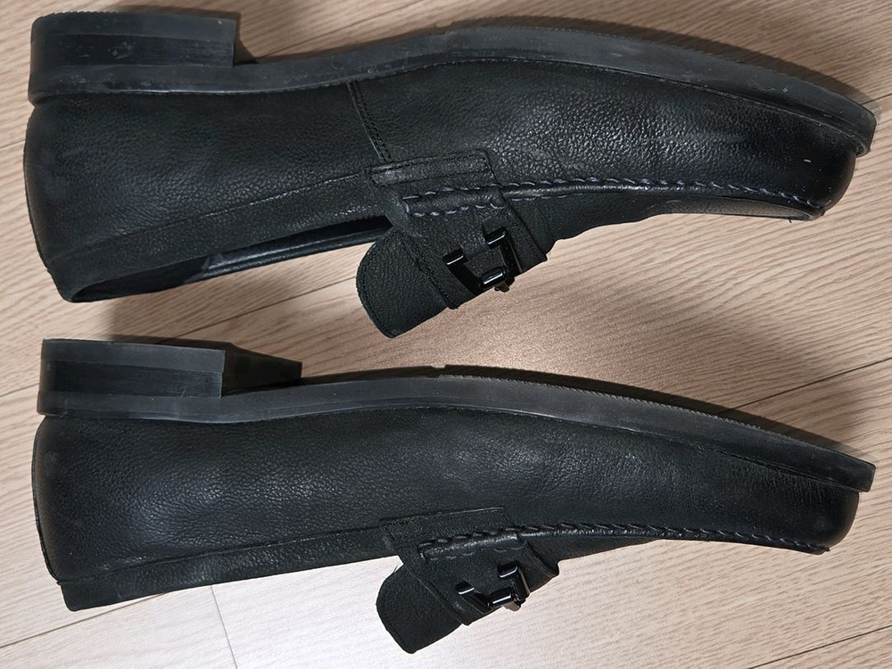 탠디 검정색 무광 남성 로퍼 265--2