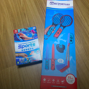 닌텐도스위치 스포츠 + 겜맥 스포츠킷 세트(미개봉새상품)