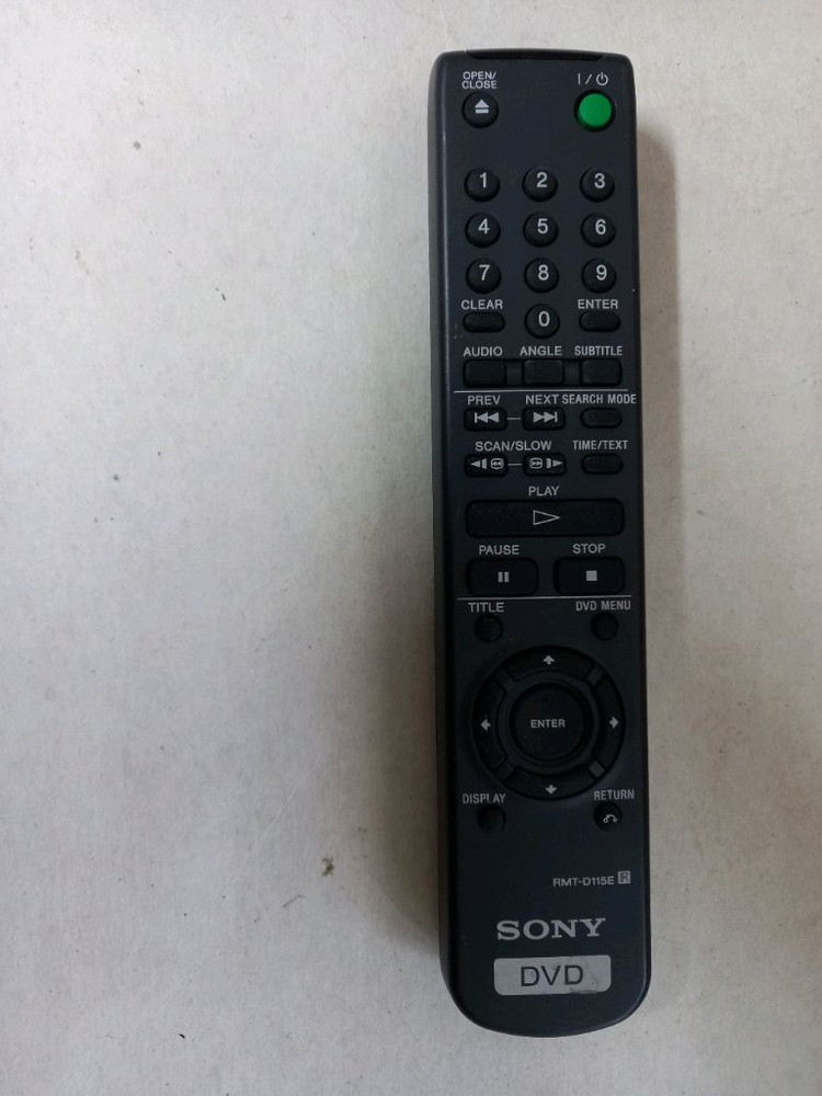 소니 RMT-D115E DVD 리모컨--1