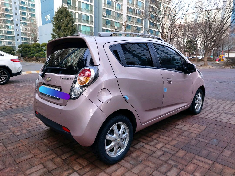 개인이팝니다. 5만키로 스파크 오토 경차 소형차 저렴하게 팝니다.--4