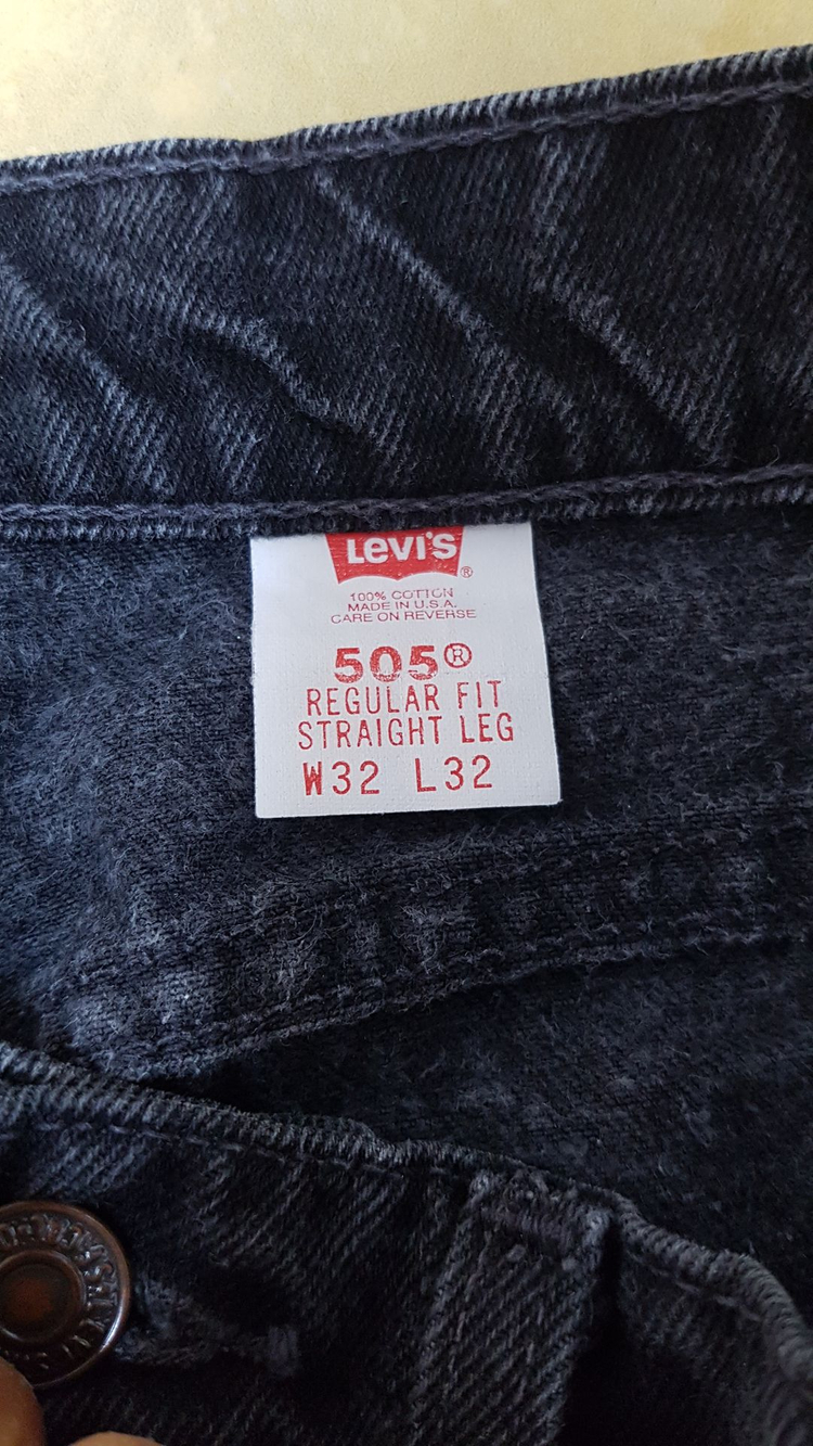 [32X32] 90년대 빈티지 리바이스 505 OG 레드탭 MADE IN U.S.A.--6