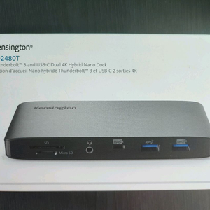 켄싱턴 썬더볼트3 썬더볼트도킹 스테이션