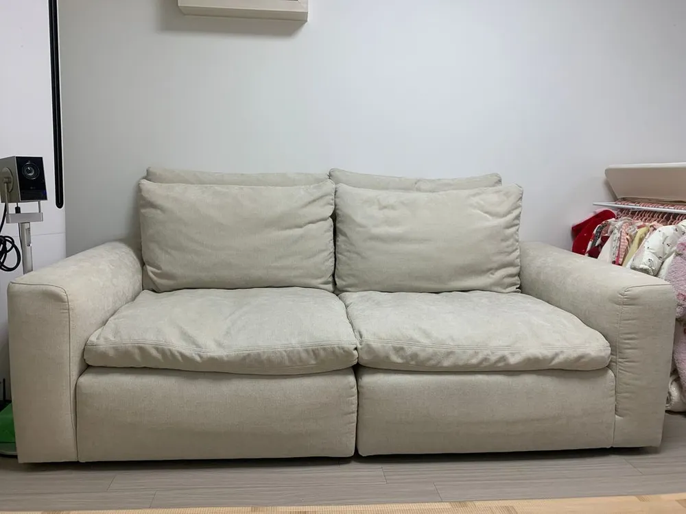 한샘 포네플러스 패브릭소파 3인 이미지