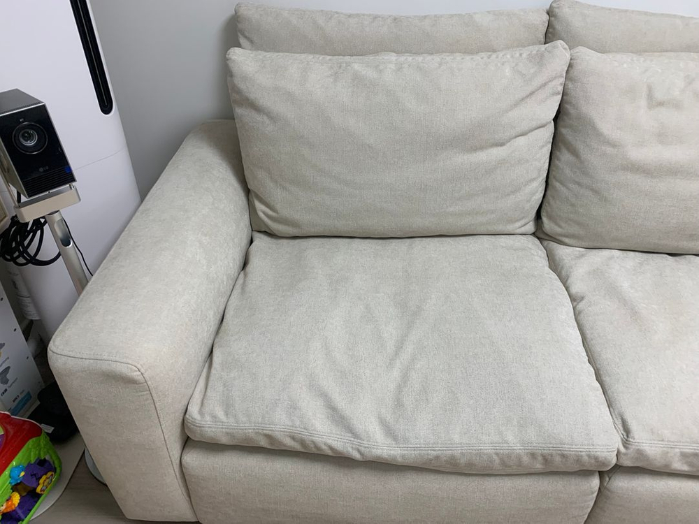 한샘 포네플러스 패브릭소파 3인--3