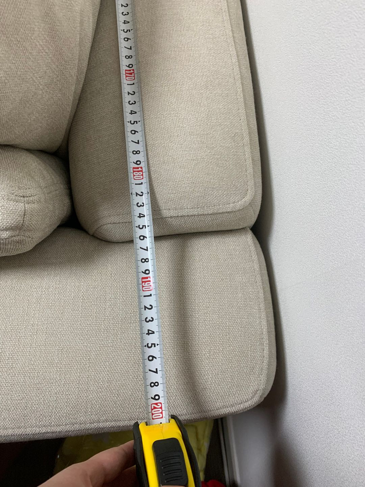 한샘 포네플러스 패브릭소파 3인--6