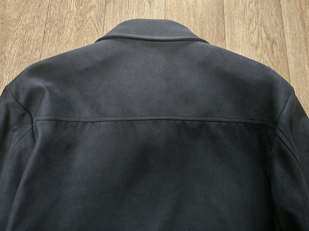 마인드브릿지 스웨이드 트러커 점퍼 다크그레이 팝니다--4