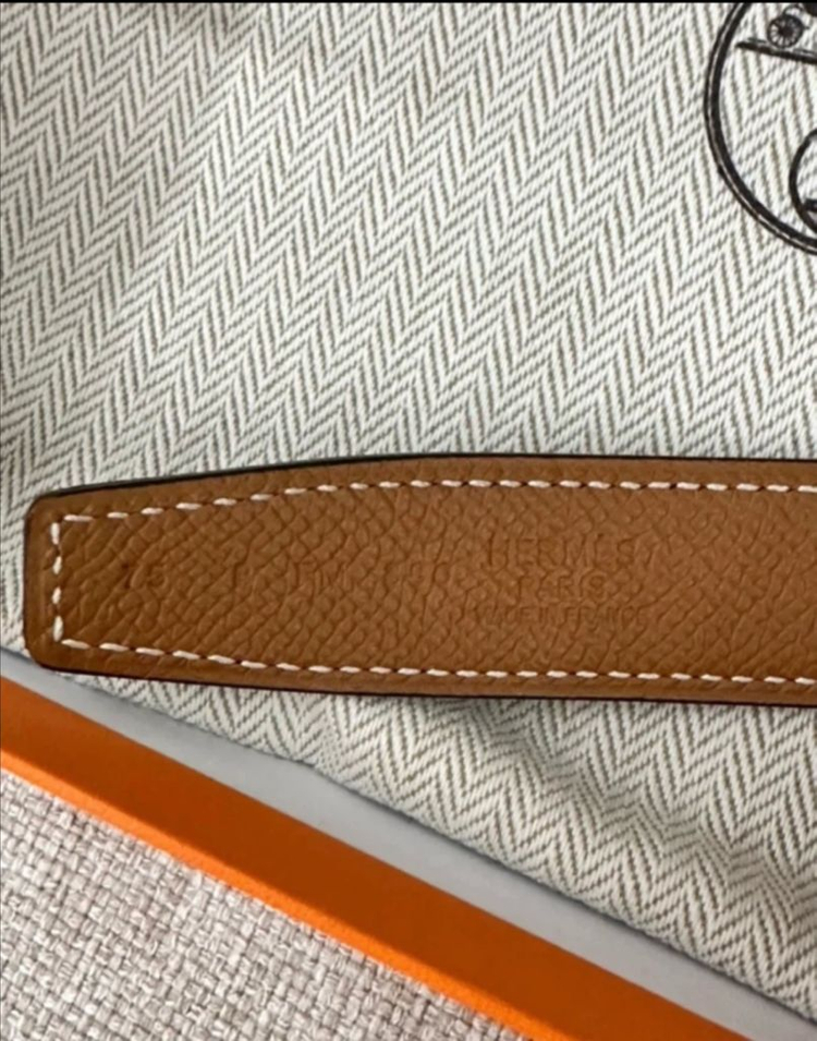 에르메스 미니 콘스탄스 벨트 24mm 새상품 . 75사이즈--4