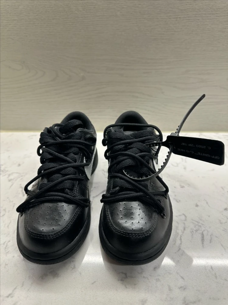 나이키 오프화이트 덩크 로우 커스텀 신발 이미지