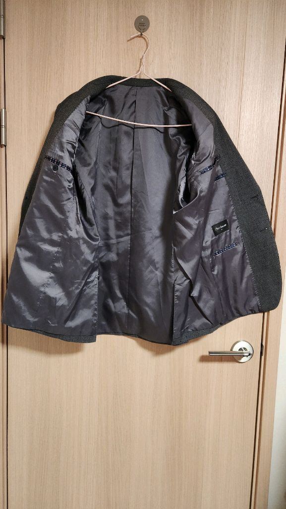 페리젠슨 남성정장마이 자켓 회색정장상의 105--6