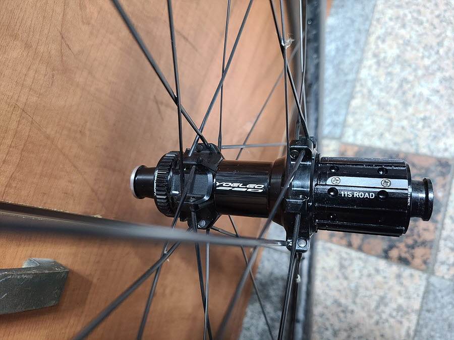 요엘리오 230 SAT 50/60 클린처/튜블리스 디스크 카본 휠셋--2