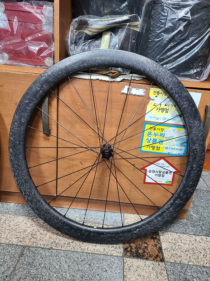 요엘리오 230 SAT 50/60 클린처/튜블리스 디스크 카본 휠셋--4