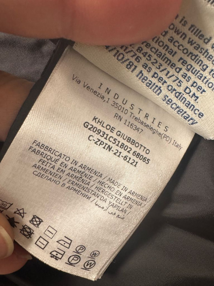 몽클레어 클로에 0사이즈 상태좋음 이미지