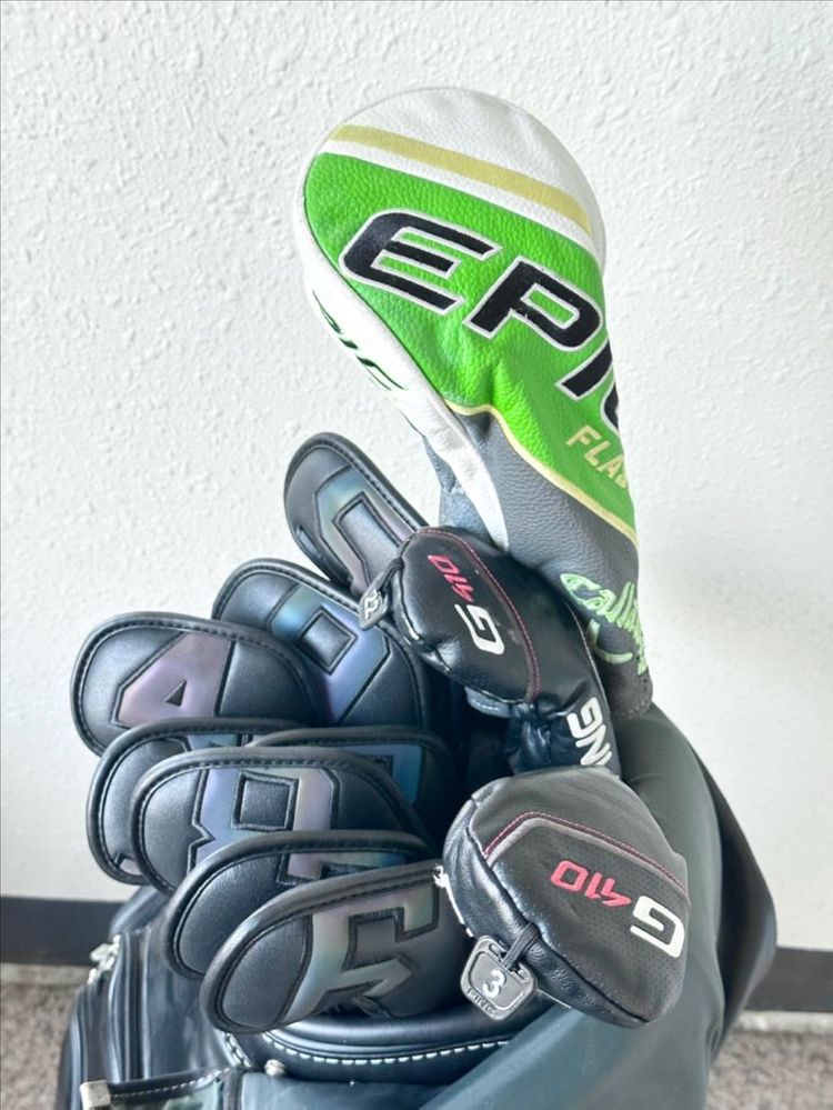 벤츠 골프백 골프채 풀세트 명품 다이와 테일러메이드 이미지