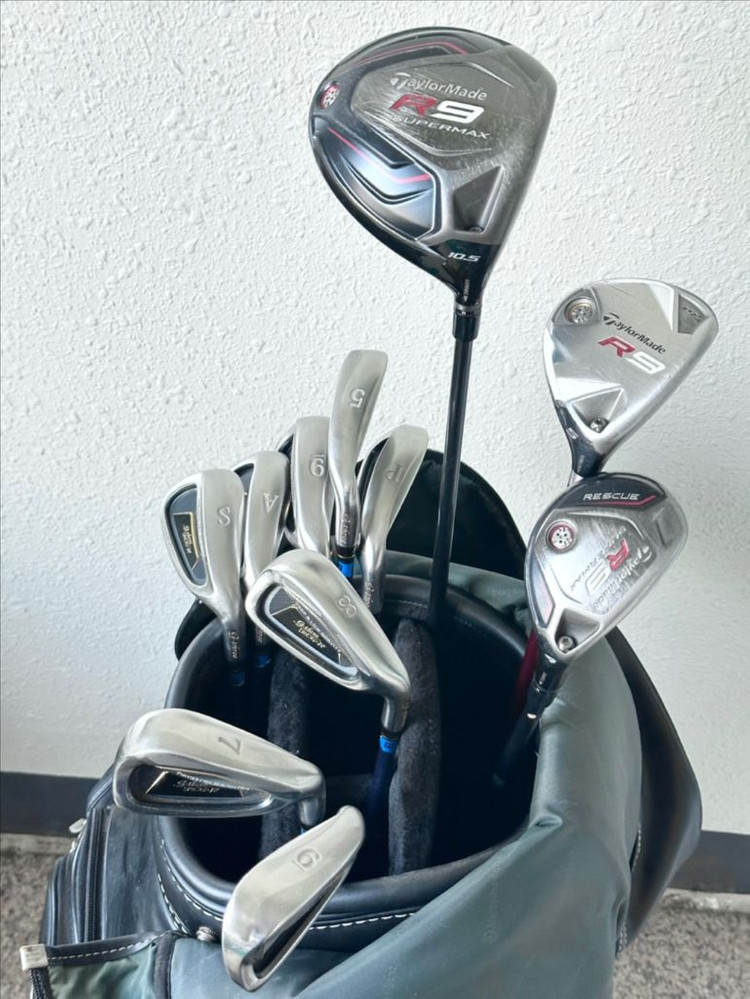 벤츠 골프백 골프채 풀세트 명품 다이와 테일러메이드 이미지