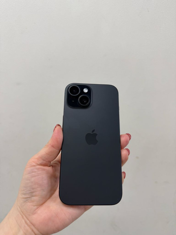 (부산중고폰) 아이폰15 블랙 128기가 공기계 판매해요--1