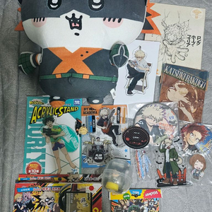 나히아 히로아카 치이카와 바쿠고 위주 굿즈 정리