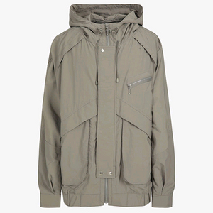 [M, 95] 지오송지오 오버핏 윈드브레이커 야상 바람막이 베이지