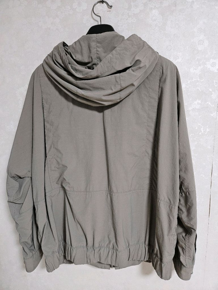 [M, 95] 지오송지오 오버핏 윈드브레이커 야상 바람막이 베이지--2