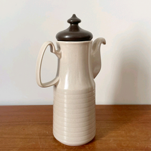 빈티지 미드센츄리 스톤웨어 세라믹 티팟