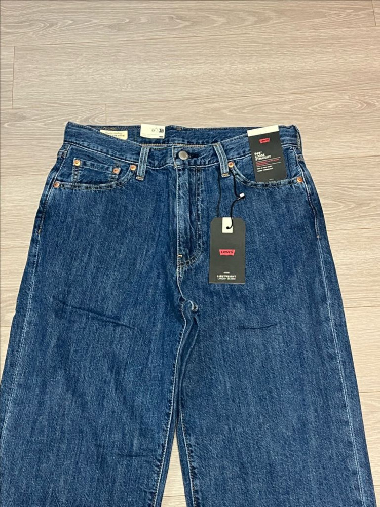 (새상품) 리바이스 568 루즈 스트레이트 데님 프리미엄 라인 청바지 이미지