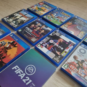 PS4게임 CD들 판매 이미지