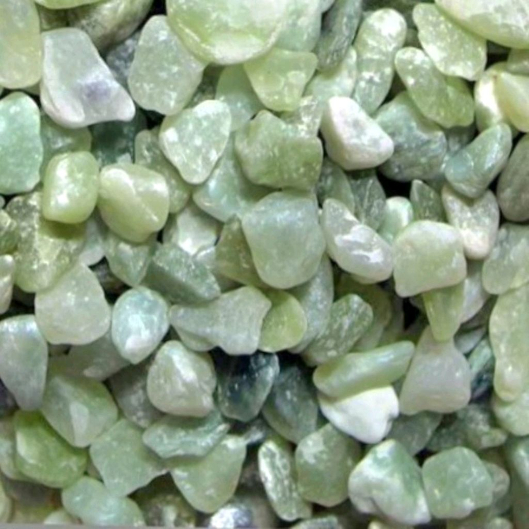 장수 옥돌 베개--2