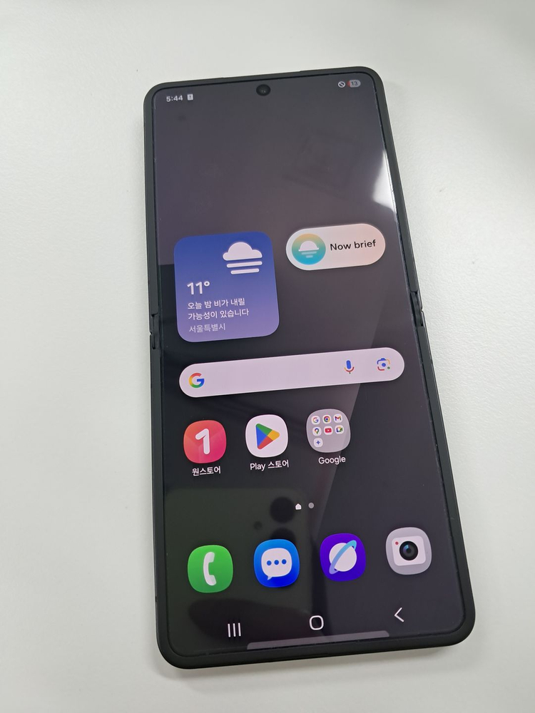 갤럭시Z플립7 512기가 제트블랙 공기계 중고폰 최저가 선물폰 서브폰 이미지