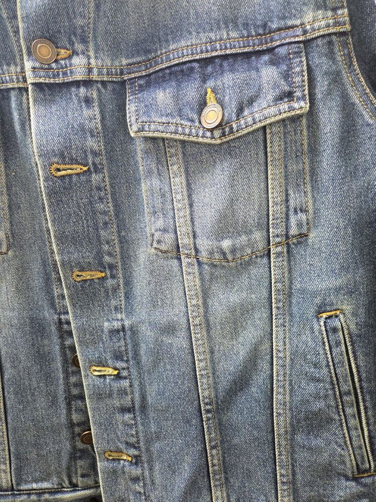 생로랑 데님 트러커 자켓 L사이즈 이미지