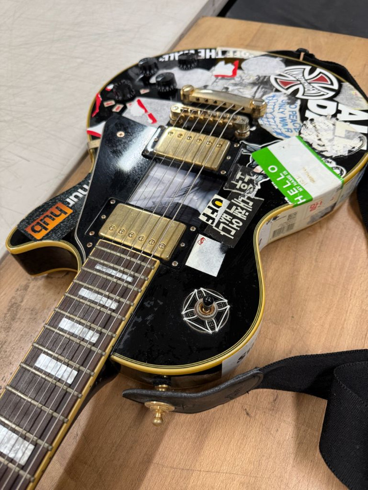 에피폰 레스폴 커스텀 2017년 일렉 기타--3