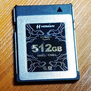 호만 CFexpress Type B 메모리카드 512GB Homan