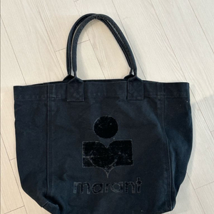 정품 이자벨마랑 블랙 토트백입니다