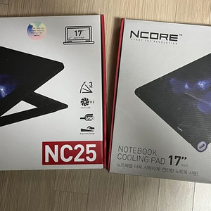 앱코 NCORE NC25 17인치 노트북 쿨러 노트북 쿨링패드 (왼쪽)