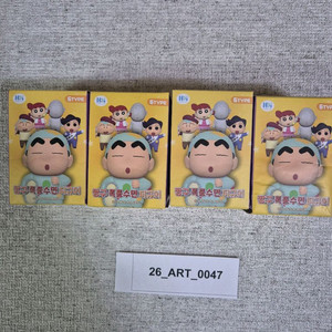 짱구 폭풍수면 피규어 랜덤박스 4개 일괄 미개봉