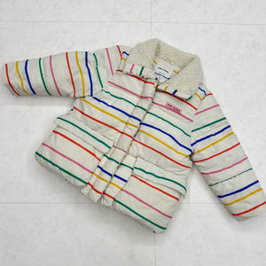 보보쇼즈 스트라이프 패딩 4-5y