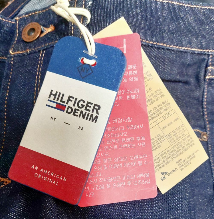 새제품/타미힐피거 여성청바지26/스판/ 이미지