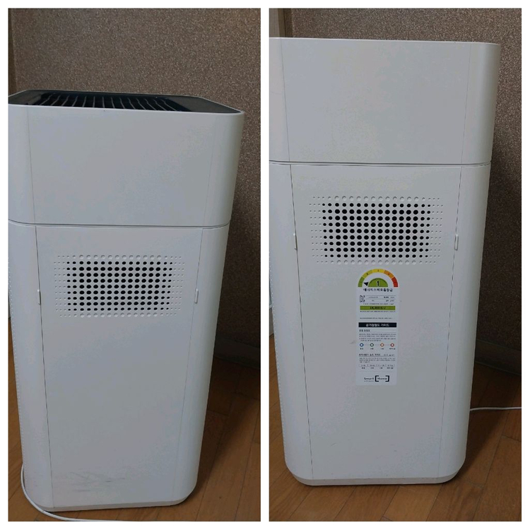 전후면 이중필터, 3방향 토출 공기청정기--3