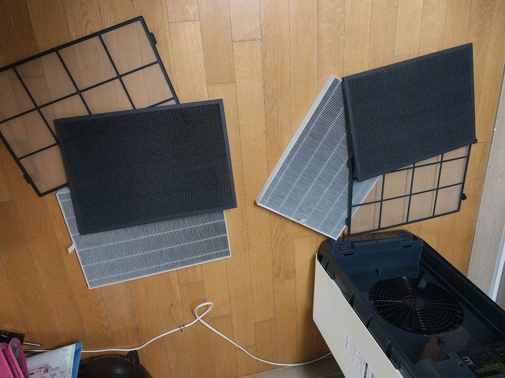 전후면 이중필터, 3방향 토출 공기청정기--5