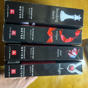 트와일라잇 영어 원서 시리즈 4권 세트