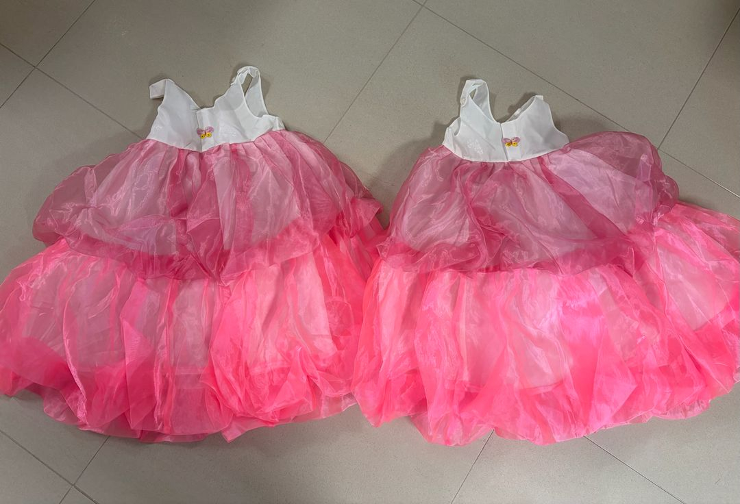 하랑한복 여아 한복 5호 2개 +속치마포함 쌍둥이 가능 이미지