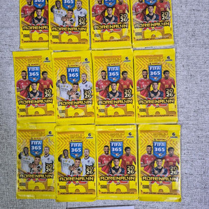 FIFA 365 2026 아드레날린 XL 카드팩 12팩 일괄 미개봉