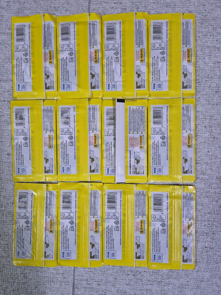 FIFA 365 2026 아드레날린 XL 카드팩 12팩 일괄 미개봉--1